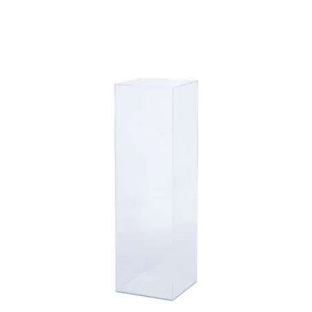 Plexiglas sokkels | zuilen  van plexiglas | ook op maat in kleur