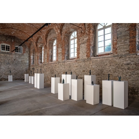 MDF witte sokkels | plantenzuilen | zuilen wit MDF zijdeglans MDF witte sokkels | plantenzuilen | zuilen wit MDF zijdeglans