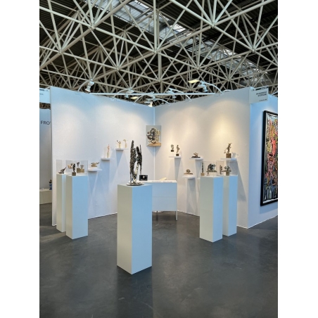 MDF witte sokkels | plantenzuilen | zuilen wit MDF zijdeglans MDF witte sokkels | plantenzuilen | zuilen wit MDF zijdeglans