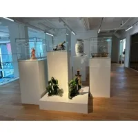 MDF wit hoogglans sokkels | zuilen wit hoogglans MDF