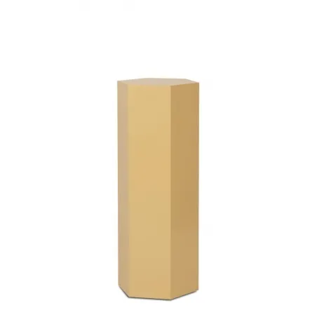 Sekskantet pidestall, farger, skreddersydd