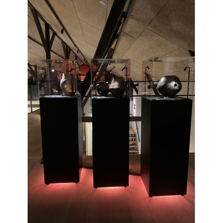 Sokkel met beschermkap en LED - combinatiesokkel