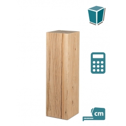 Pidestall i pusset eiketre