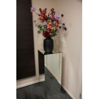 pidestall i speilglass glass