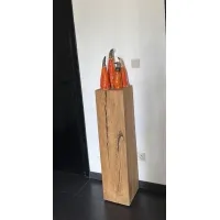 Pidestall i pusset eiketre
