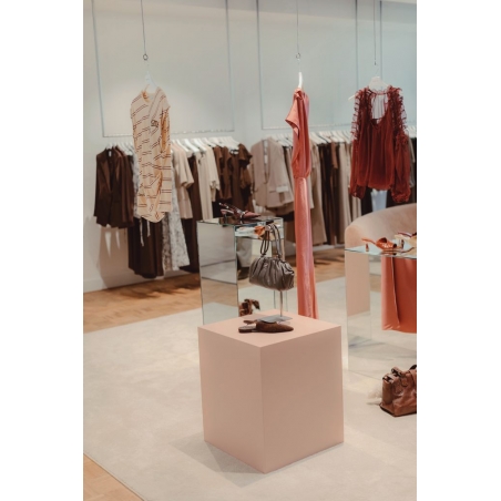 pidestall i speilglass glass