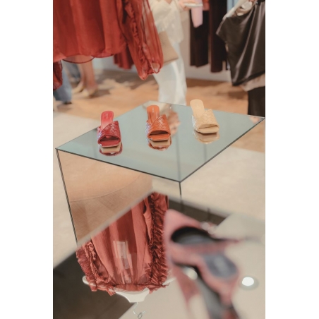 pidestall i speilglass glass