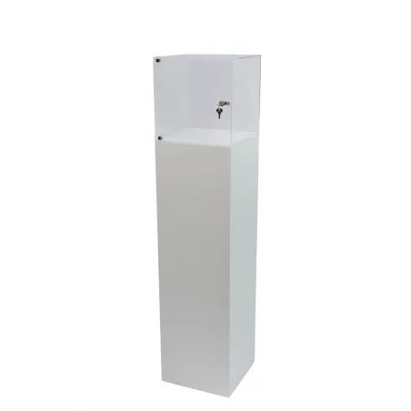 Plexiglas vitrinekap | plexiglas stolp | maquettekap op maat