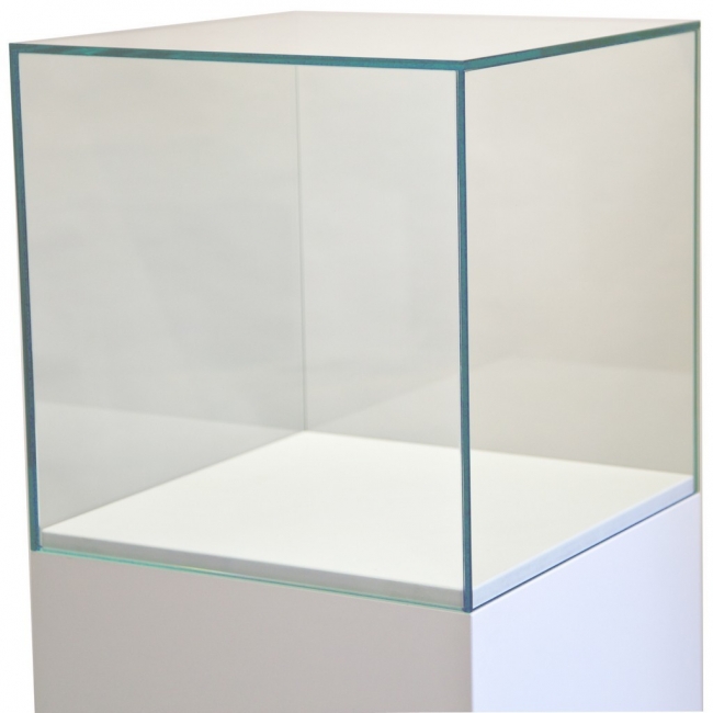 Glassmonter, 30 x 30 x 30 cm