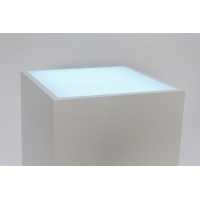LichtdurchlÃ¤ssige Acrylplatte (Sockel 35 x 35 cm)