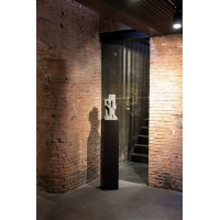 Solits sokkel zwart, 20 x 20 x 110 cm (lxbxh)