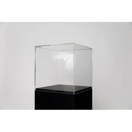 Plexiglas vitrinekap | plexiglas stolp | maquettekap op maat