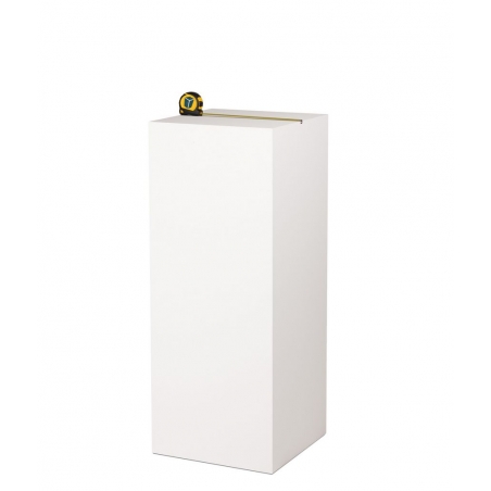 MDF witte sokkels | plantenzuilen | zuilen wit MDF zijdeglans MDF witte sokkels | plantenzuilen | zuilen wit MDF zijdeglans