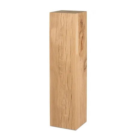 Eiken houten sokkels | massief houten zuilen | uitstekende kwaliteit