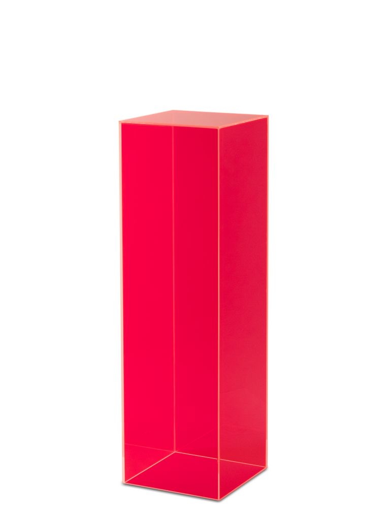 Pleksiglasspidestall farge