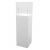 Pidestall hvitt + monter + LED